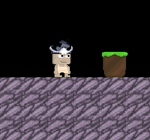 A player wearing the Blackfire Crown