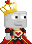 A player wearing the Heartqueen Set.