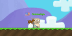 A player with the Magic Reindeer Bell equipped