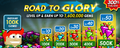 Road to Glory banner (before Player Appreciation Week 2023 Day 4)