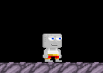 A player wearing the Lion Dancer Pants - Golden