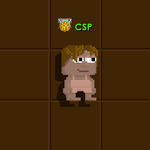 A player wearing Ezio's Hair