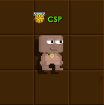 A player wearing a Harvest Moon Charm