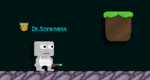 A player wearing the Wizard's Wand
