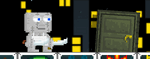 A player wearing the Twin Swords