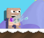 A player punching while equipping a Soul Orb.