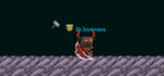 A player wearing the full Corrupted Set