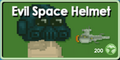 A screenshot of Evil Space Helmet's old store button