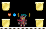 A player wearing the Maverick Armor (transformed).