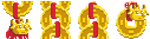 The textures of the Year of the Ox Lucky Token