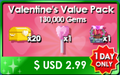 The Valentine's Value Pack during Valentine's Week 2025