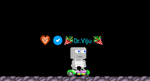 A player wearing the Self Balancing Scooter.