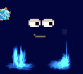 The player gains an additional appearance of a blue and gold ball revolving around them when upgrading to Level 5.