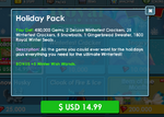 Content and description of the pack