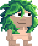 A player wearing the Money Hair.
