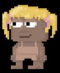A player wearing the Pigtails