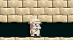 Player activating tomb gate