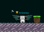 A player wearing the Wings of Glory