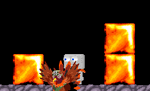 A player wearing the Pvt. Stuffins' Pet.