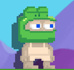 Ultra Spring Flinger Frog Mask's animation