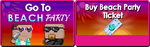 Beach Party's store buttons