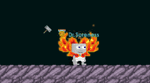 A player wearing the Phoenix Mantle