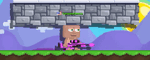 A player wearing the Rose Rifle