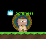 A player wearing the Easter Kite Aura