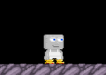 A player wearing the Lion Dancer Feet - Golden