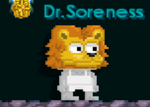 A player wearing the Lion Mask
