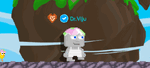 A player wearing Hatched Dancer