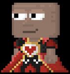 A player wearing the Heartqueen's Robes.