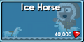 An old image of the Ice Horse's store button.