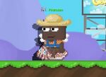 A player wearing the Riding Cuttlefish