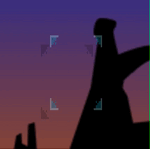 Dimension Block placed in a world