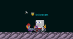 A player wearing the Doom Plow