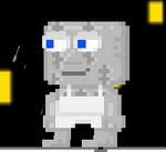 A player wearing The Fattenator