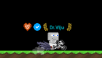A player wearing the Bone Bike (untransformed).