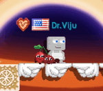 A player wearing the Pet Twin Cherries