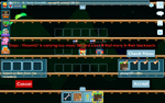 The warning message when a trade involves pushing the item limit.