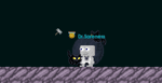 A player wearing the Astral Aura - Black Cat