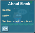 Info of Blank.
