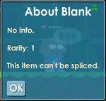 Info of Blank.