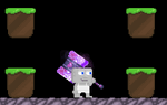 A player wearing the Sparkling Mallet.