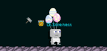 A player wearing the Balloon Backpack