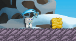 A player wearing the Crack-a-lackin Kraken.