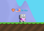 A player wearing the Fabulous Suit