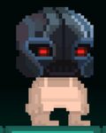 A player wearing the Drednok's Helmet