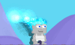 A player wearing the Legendary Comet Hair
