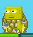 A player with a Dangerous Pineapple Body